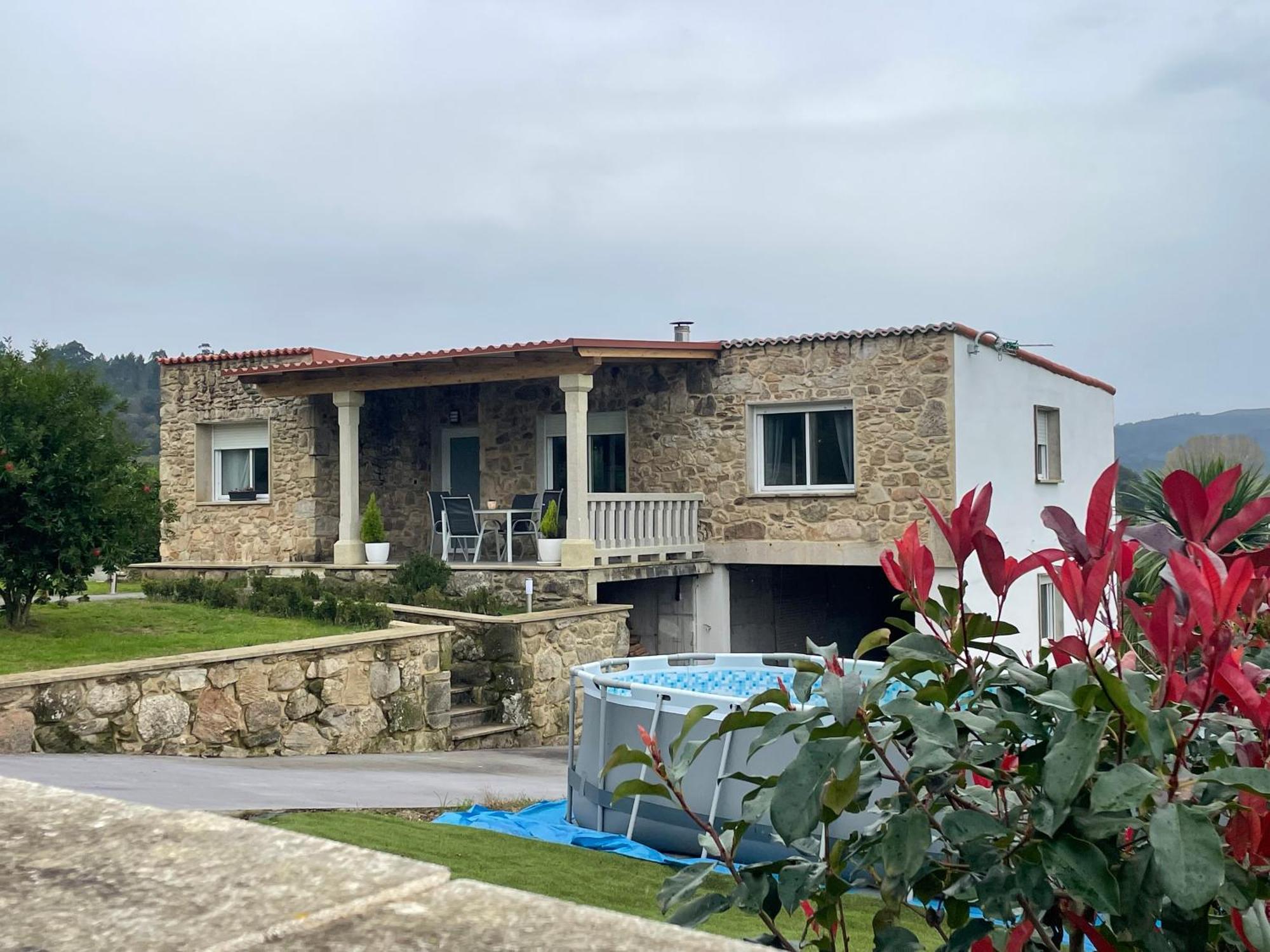 Casa Vanguardista En El Campo Cerca De Santiago بونتيفيذرا المظهر الخارجي الصورة
